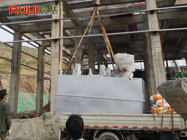 全自動PAM加藥設備廣東東莞安裝現場